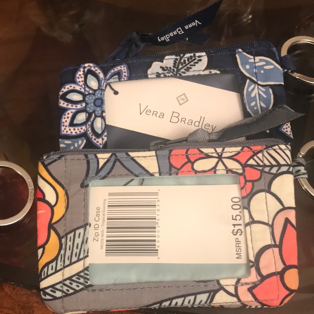 Vera Bradley Zip ID Cases (2)